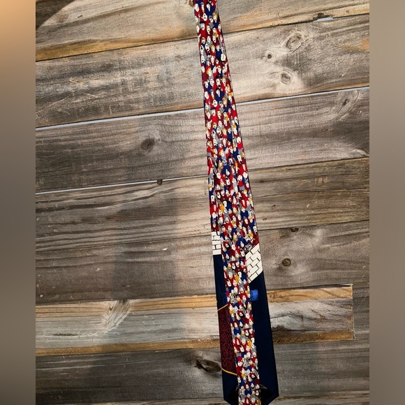 Parquet- Racing Cars with Spectators Men's Necktie Driver Blue Neck Tie - Picture 2 of 6